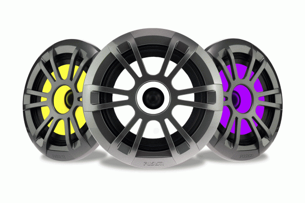 Fusion EL-FL651SPG, 2-Way LED Recessed Speakers, 80W, Pair