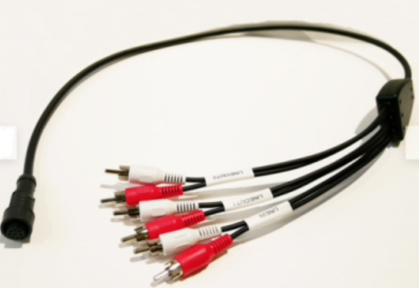 The Q Experience Q2 Σετ Καλωδίων Cinch