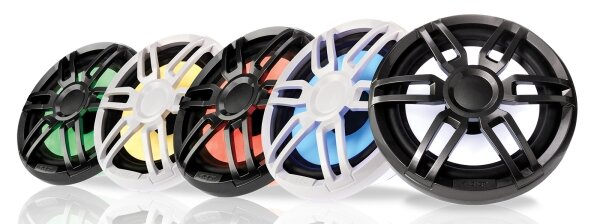 Fusion XS-SL10SPGW 10" Sport Marine Subwoofer, 600 Watt