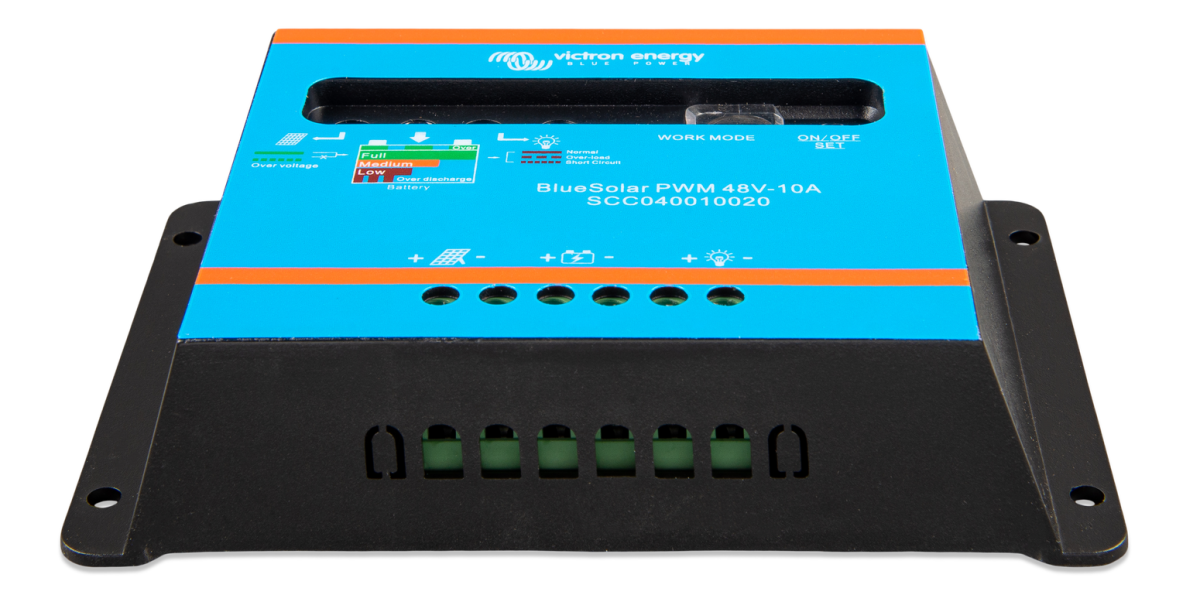 Victron Energy BlueSolar PWM-light 48V 10A Solar-Laderegler – Mit Lastausgang & Timer