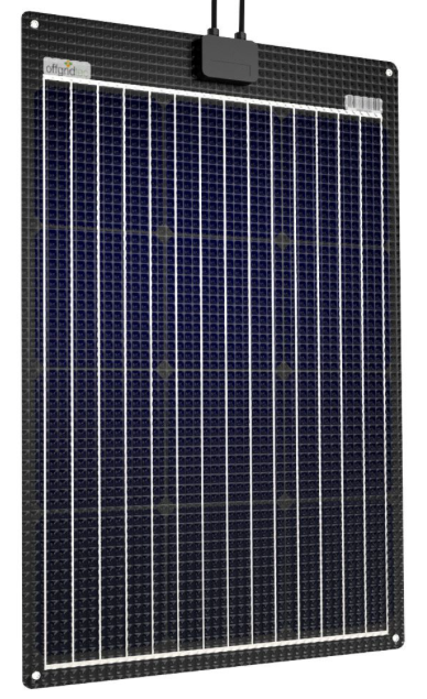 60W Flexible Solar Panel Kit – 5V/18V DC, IP65 Waterproof, For Outdoor & DIY Use