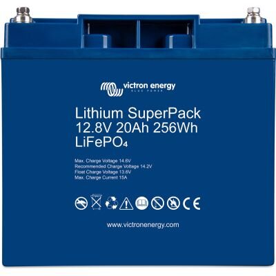 Victron Lithium LiFePo4 SuperPack 12,8V/20Ah (M5)