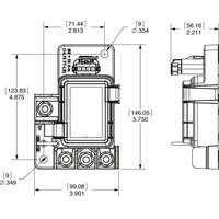 Blue Sea BS 7725 SafetyHub 100 Μπλοκ Ασφαλειών/DC Διανομέας