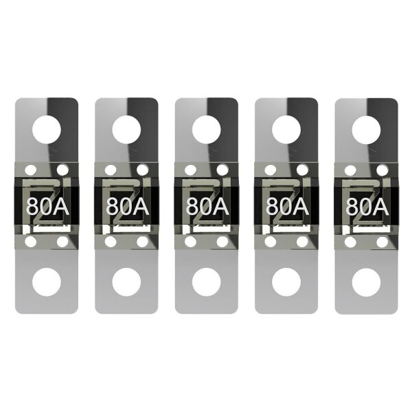 Offgridtec set of 5 MIDI fuses for 58V systems 80A