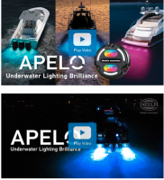 Hella NaviLED Steuerbord- und Backbordlaterne 2 sm zur Aufdeckmontage