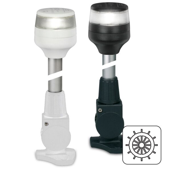Hella 2SM NaviLED 360 Compact Κυκλικό Φως Ναυσιπλοΐας με περιστρεφόμενη βάση