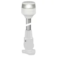 Hella 2SM NaviLED 360 Compact Rundum-Navigationsleuchte mit Schwenkfuß weiß 8` 205mm