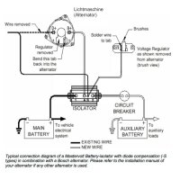 Mastervolt BI 702-S 70A 12V 24V Heavy-Duty Battery Isolator Diode