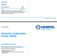 Hempel´s Underwater Primer Grey, 0,75l