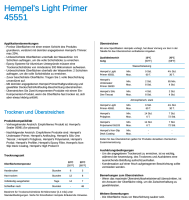 Hempel´s Light Primer