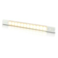 Hella 12VDC warm white - red LED strip light with switch