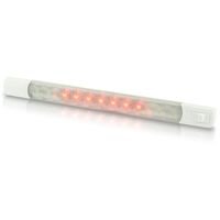 Hella 12VDC warm white - red LED strip light with switch