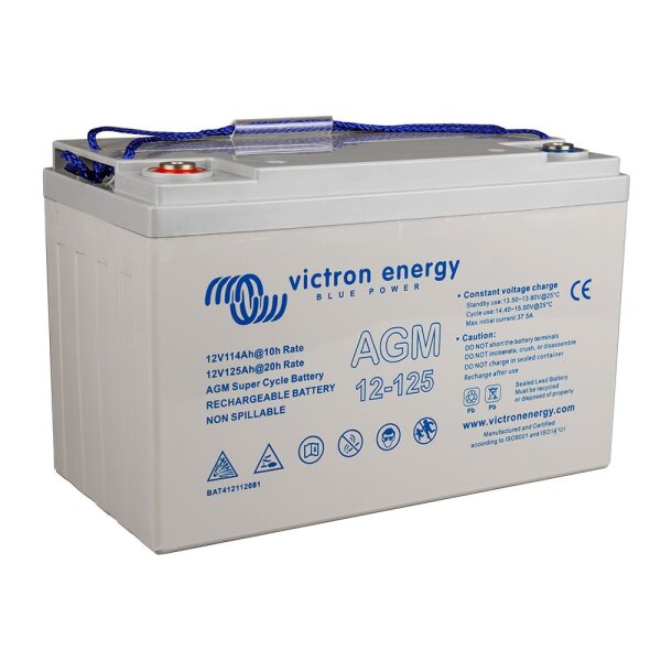Victron AGM 12V 125Ah Super Cycle Batterie