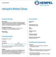 Hempel´s Brilliant Gloss 0,75l