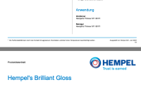 Hempel´s Brilliant Gloss 0,75l