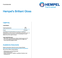 Hempel´s Brilliant Gloss 0,75l