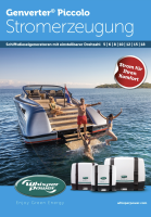 WhisperPower diesel generator, adjustable speed, floating-ground, Genverter Piccolo 6 kVA