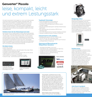 WhisperPower diesel generator, adjustable speed, floating-ground, Genverter Piccolo 6 kVA