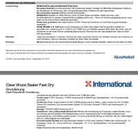 International Clear Wood Sealer, Σκληρυντής 5l, 2 συστατικών