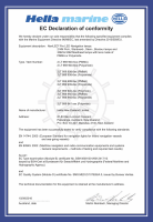 Hella NaviLED PRO Backbord-Laterne,weißes...