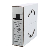 5m Schrumpfschlauch 9,5mm>4,8mm schwarz