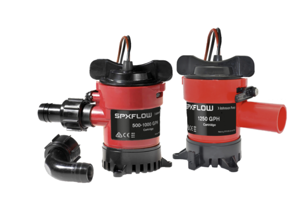 Cartridge - Submersible Bilge Pumps L650/24V 1000GPH