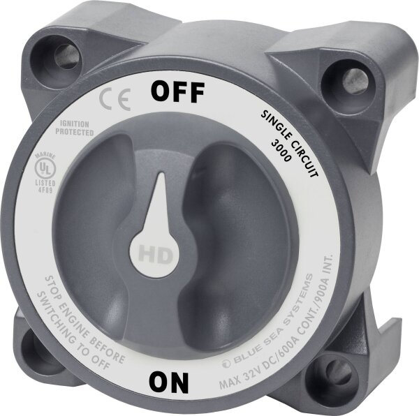 Blue Sea BS 3000 HD 2-Position ON/OFF Battery Main switch