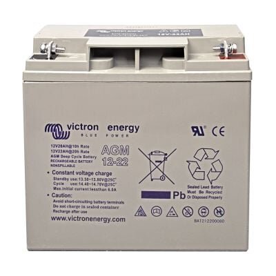 Victron AGM 12V 22Ah deep cycle battery