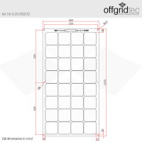 Offgridtec ETFE SPR-F-100 V2 120W εύκαμπτο ηλιακό πάνελ