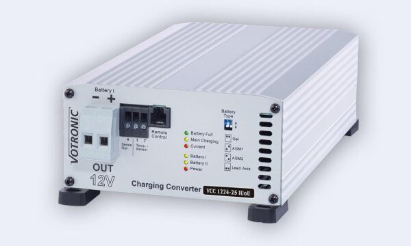 VOTRONIC Lade-Wandler VCC 1224-25 IUoU 12V/24V B2B galvanisch isoliert
