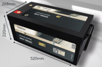 FORSTER 100Ah 38,4V Lithium LiFePO4 Fishing Batterie BMS Smart Bluetooth IP67